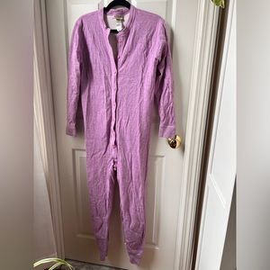 Lavender LL BEAN Adult Onesie or Long Underwear